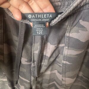 Camo Athleta joggers 12 tall